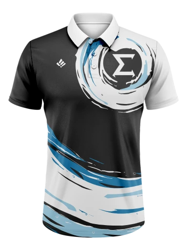 Exhale | Polo T-Shirt preview, front