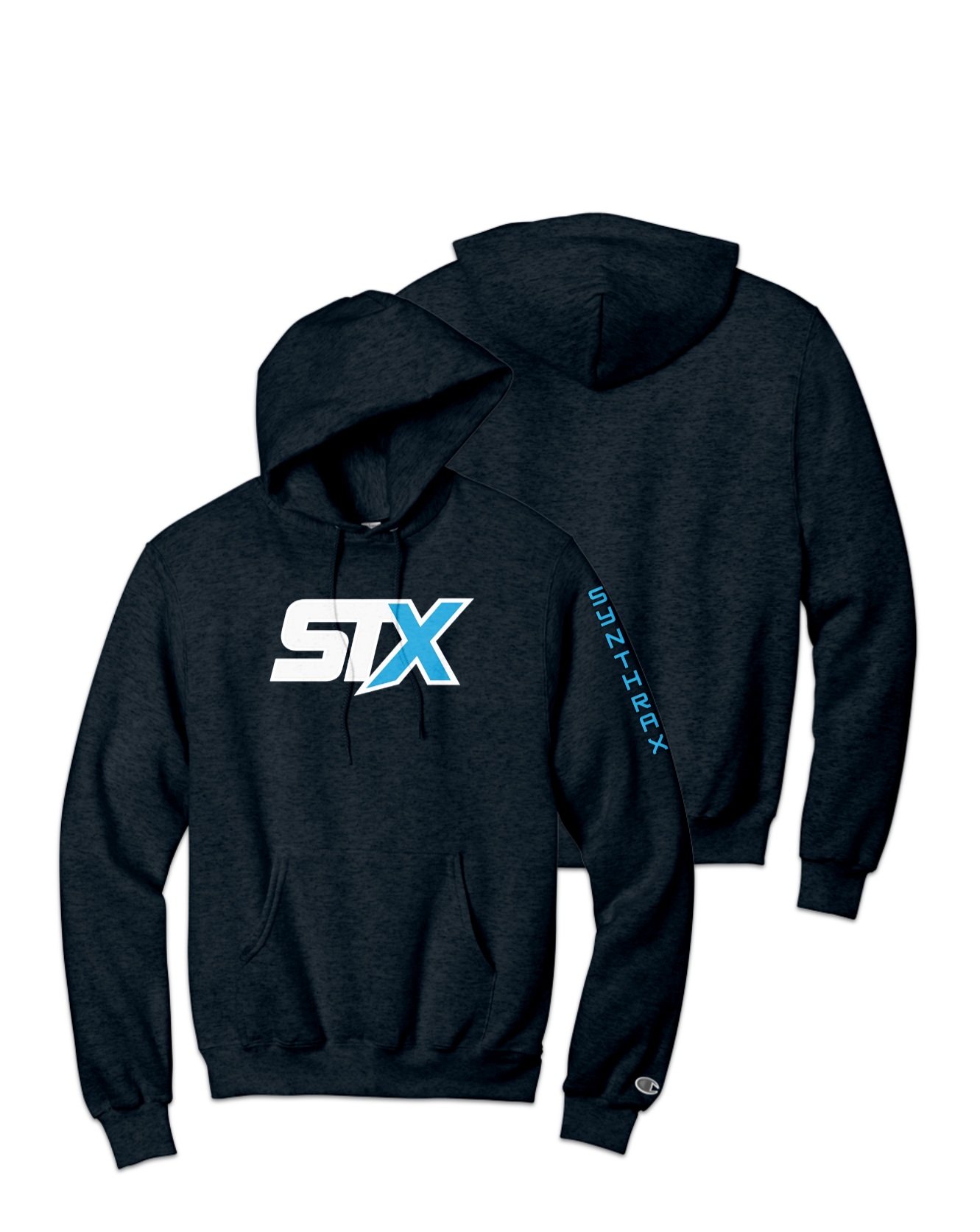 Rendered product preview, stack