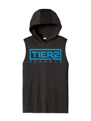Tier 2 Fan Store Competitor Sleeveless Hoodie preview, front