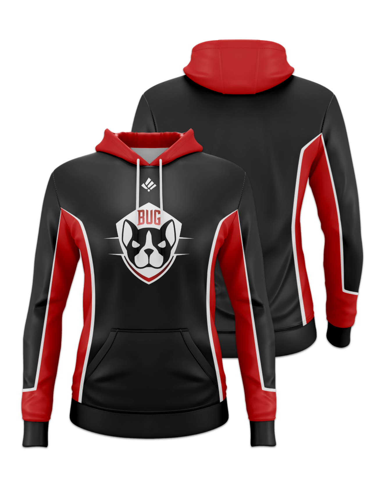 Rendered product preview, stack