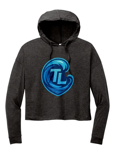 District Women's Perfect Tri Midi Long Sleeve Hoodie preview, front