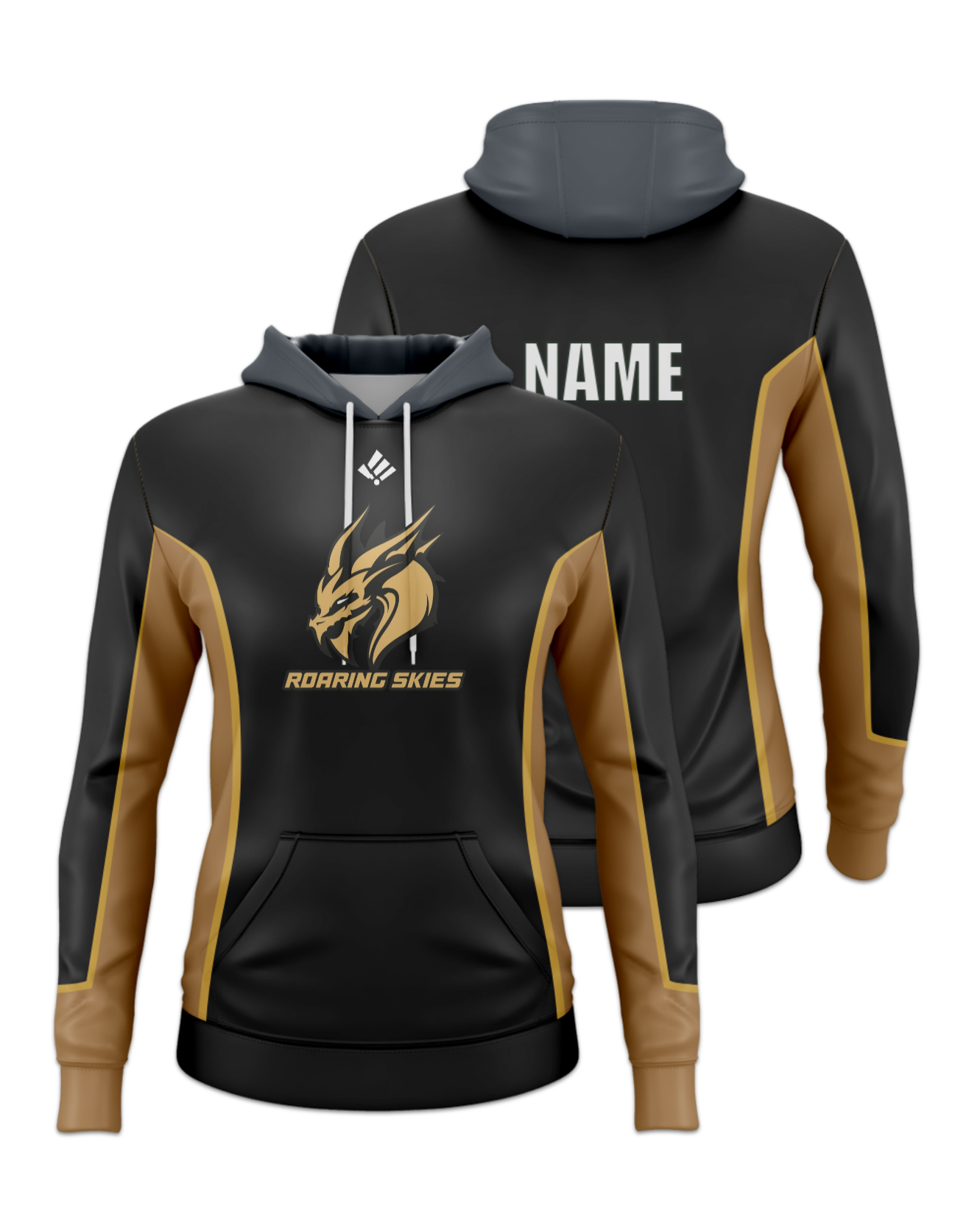 Rendered product preview, stack