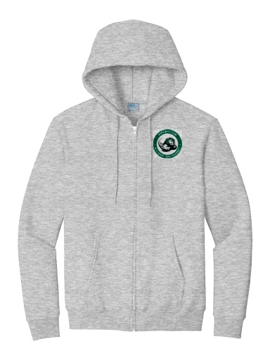 Essential Fleece Full-Zip Hooded Sweatshirt preview, front