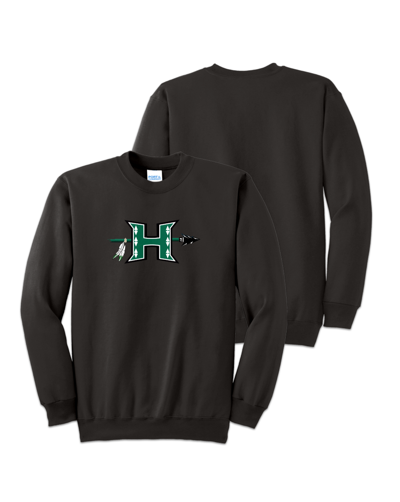 Rendered product preview, stack