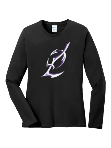Women's Long Sleeve Core Cotton Tee preview, front