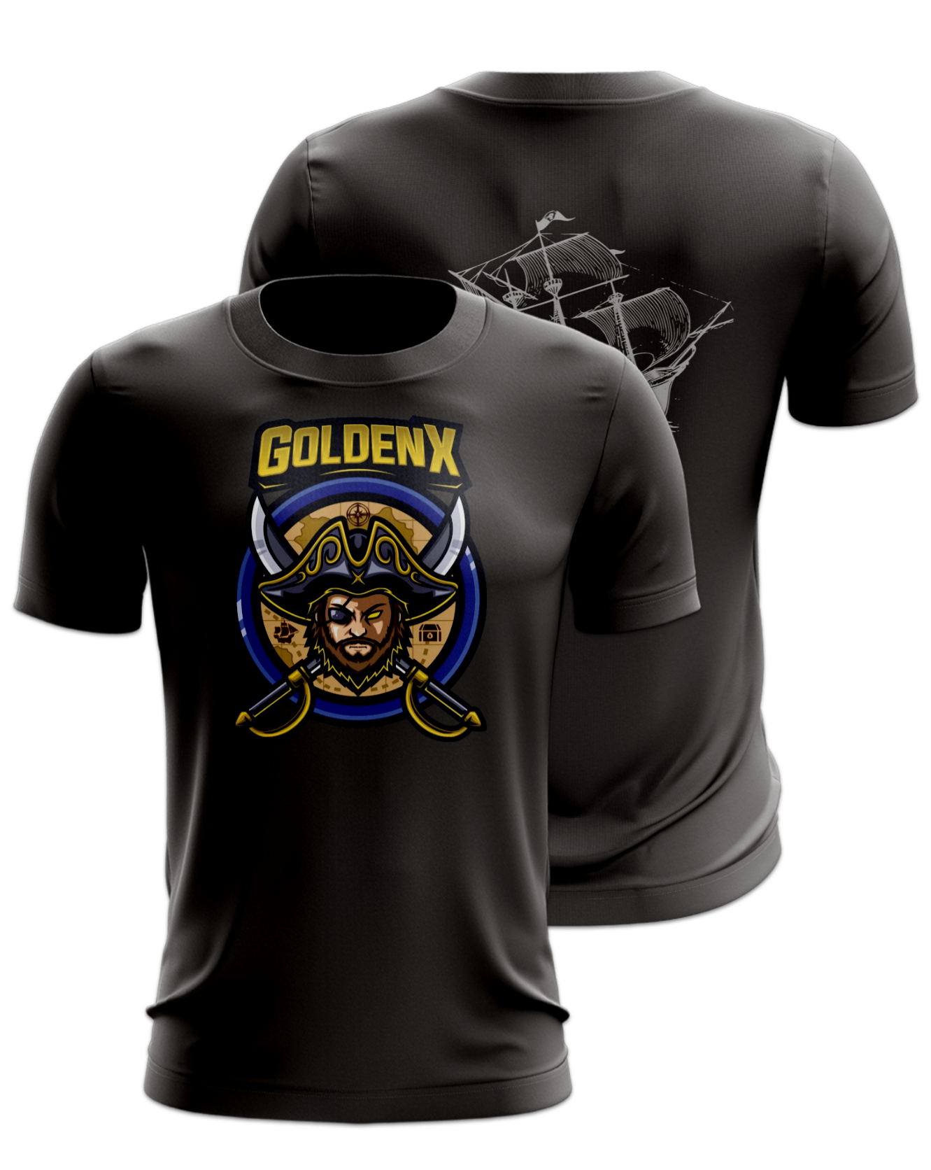 Rendered product preview, stack