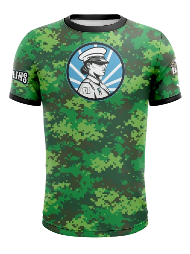 Custom Crew Neck Esports Jersey preview, front