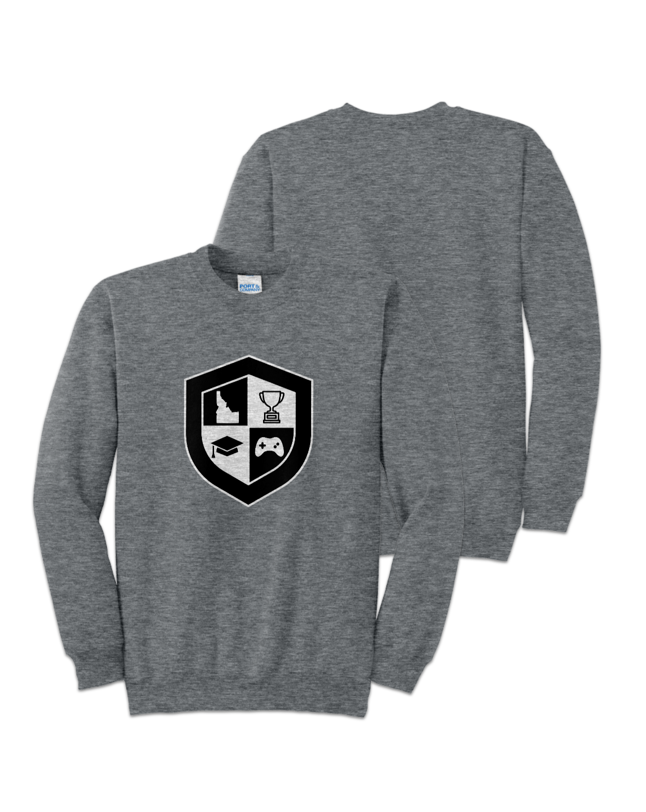 Rendered product preview, stack