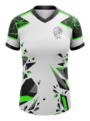 Female Dual Neck Esports Jersey preview, front