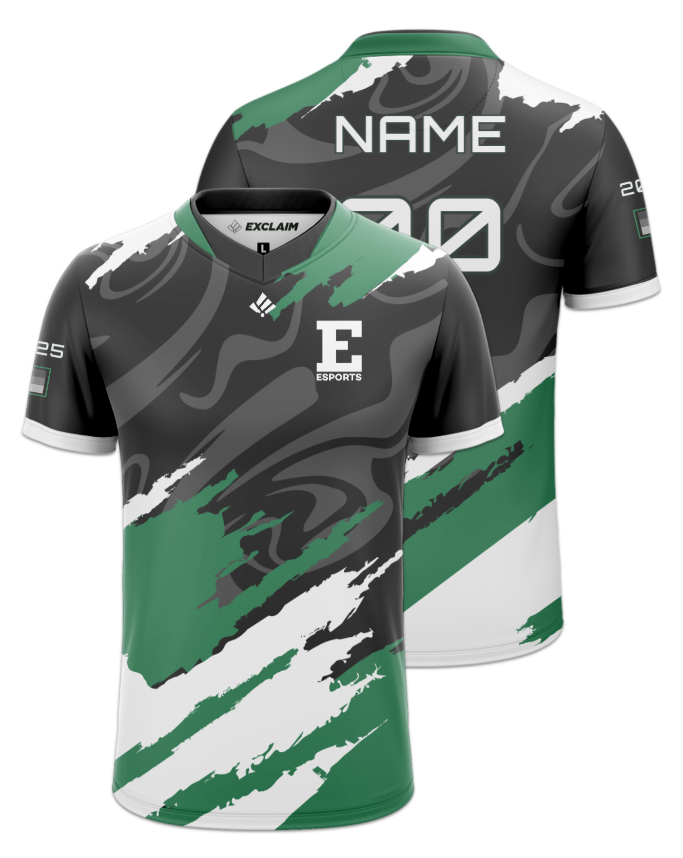 Rendered product preview, stack