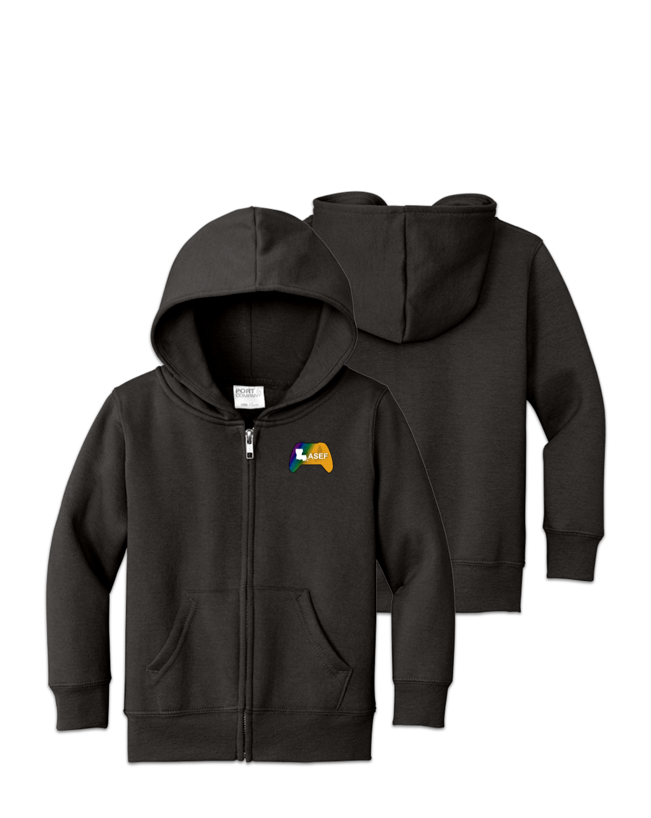 Rendered product preview, stack