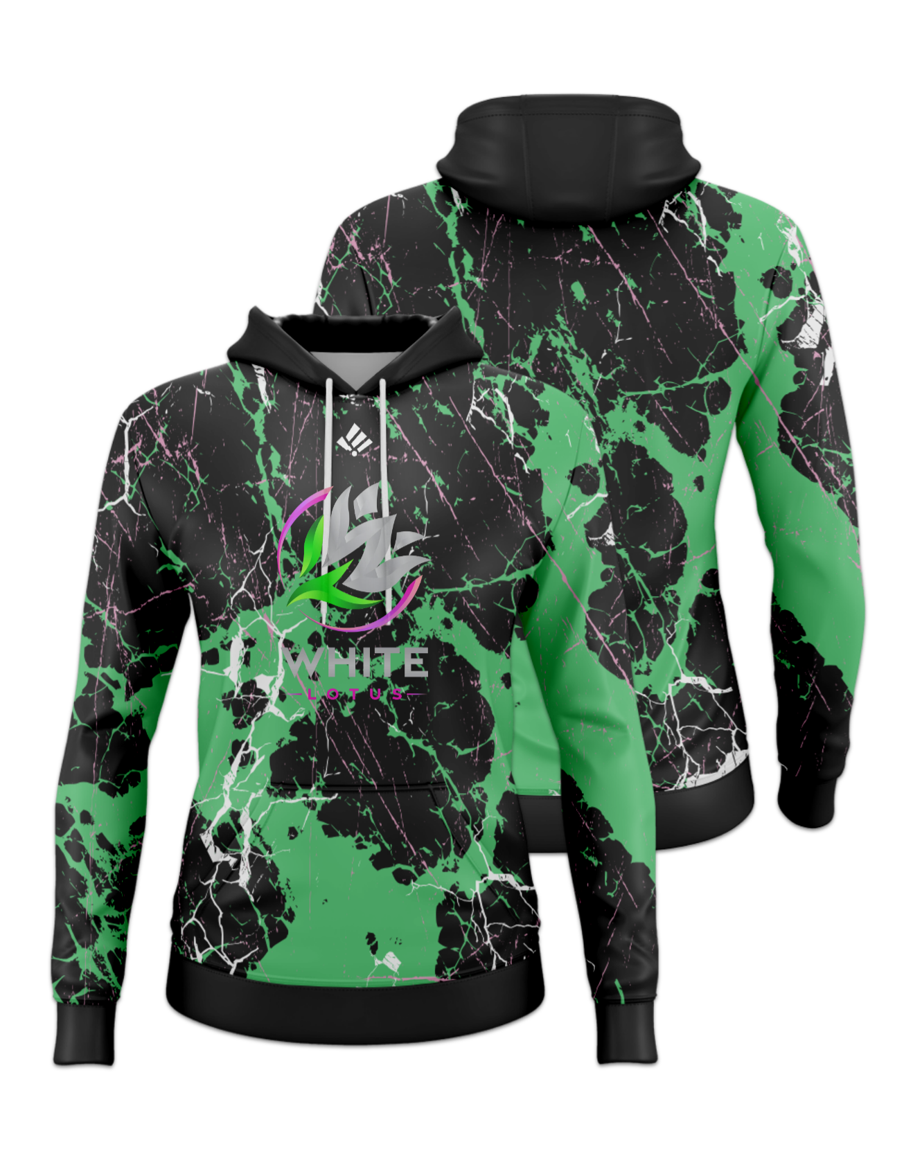 Rendered product preview, stack