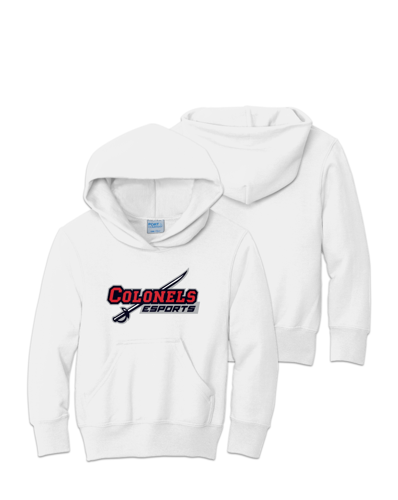 Rendered product preview, stack