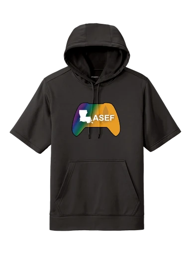Sport-Tek Sport-Wick Fleece Short Sleeve Hooded Pullover preview, front