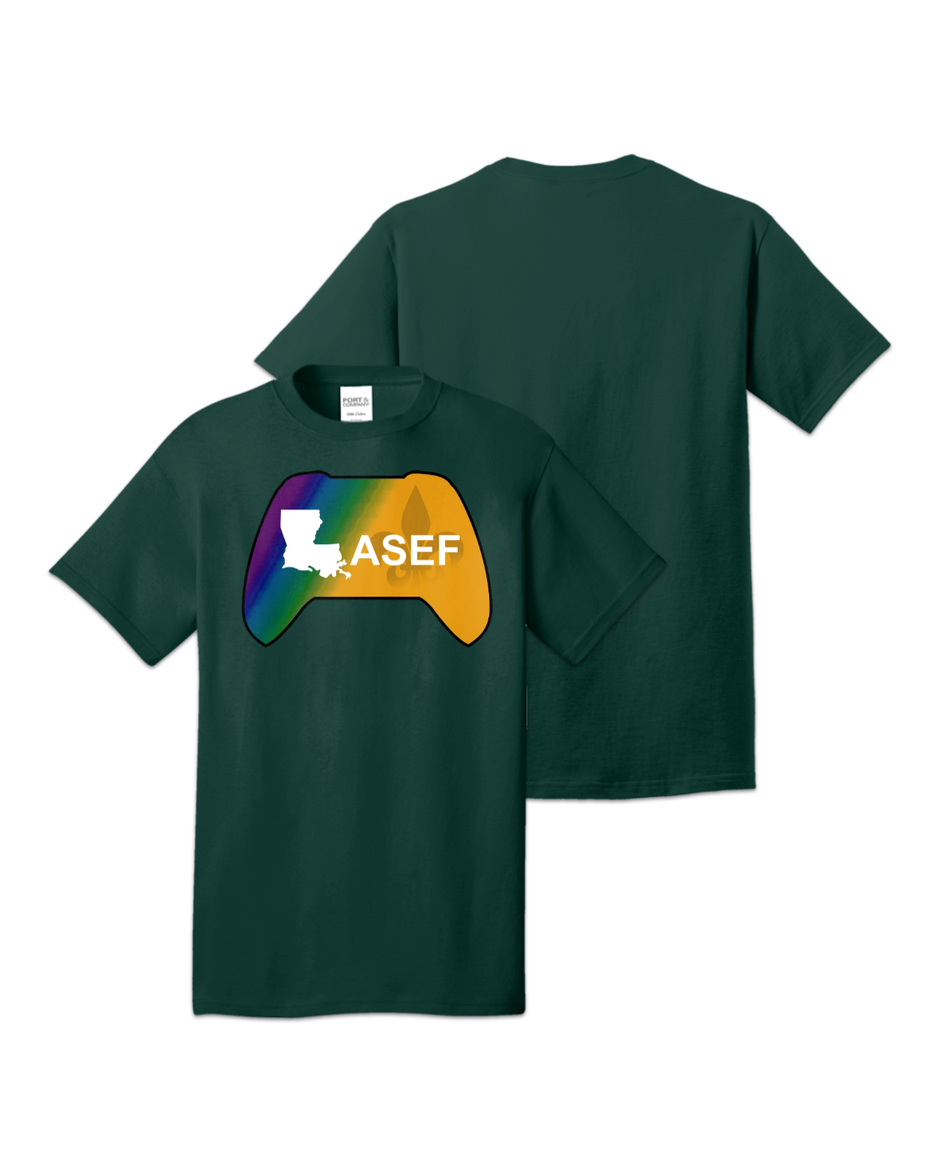 Rendered product preview, stack