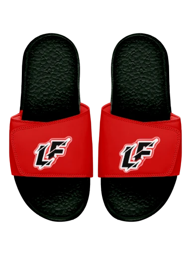 Lethal Red Custom Slides preview, front
