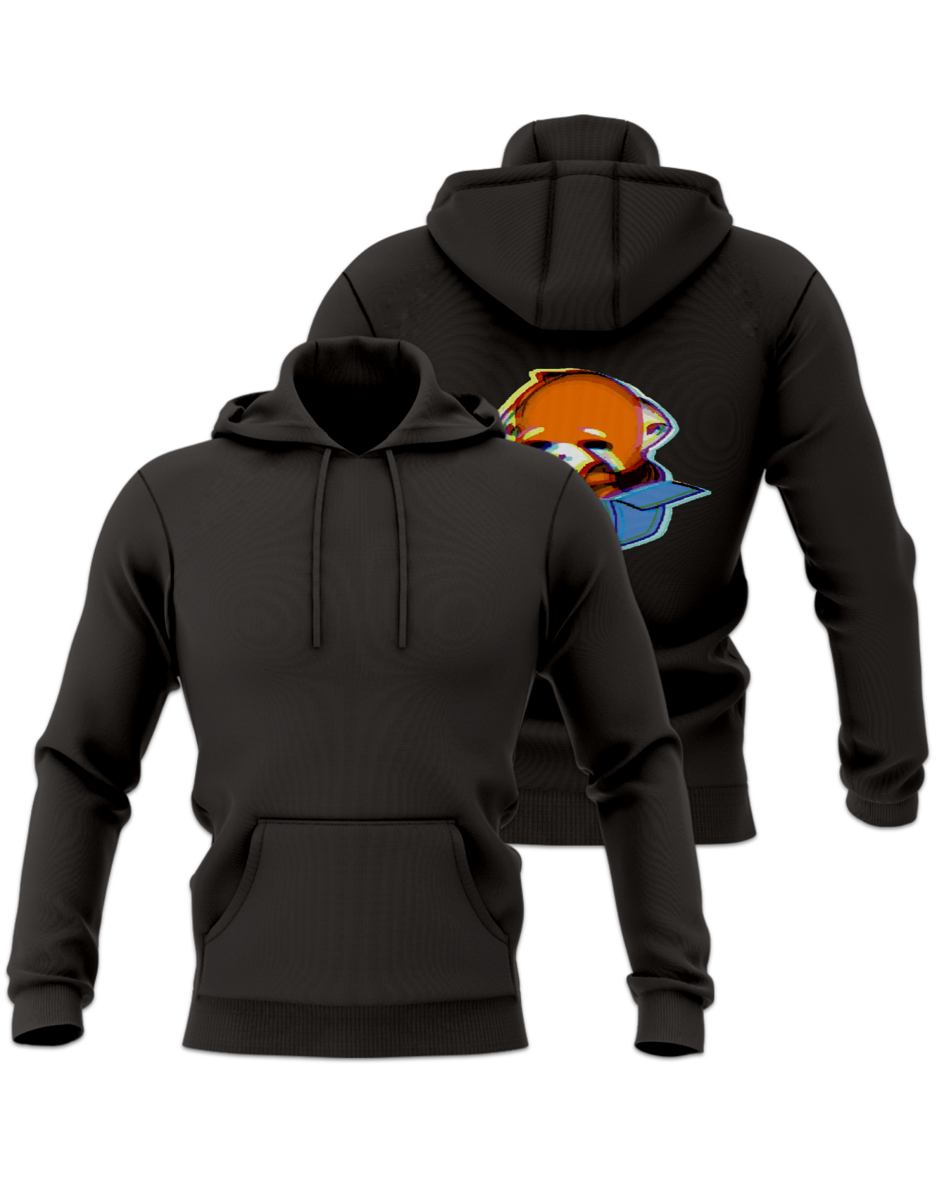 Rendered product preview, stack