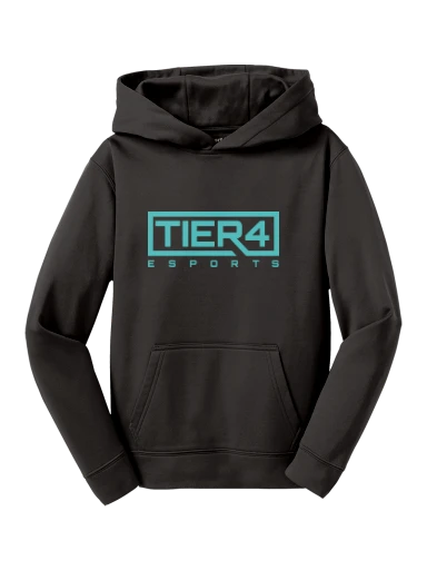 Tier 4 Fan Store Youth Sport-Wick Fleece Hooded Pullover preview, front