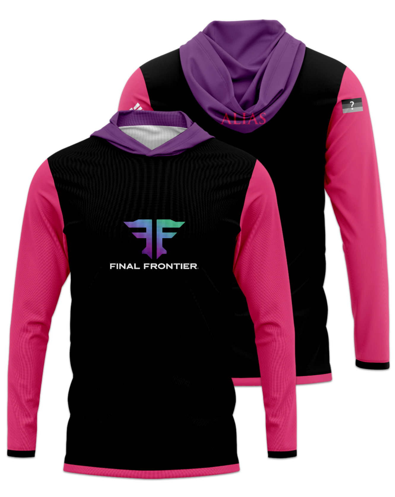 Rendered product preview, stack