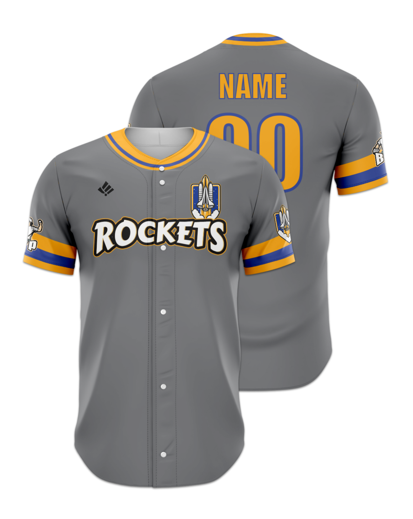 Rendered product preview, stack