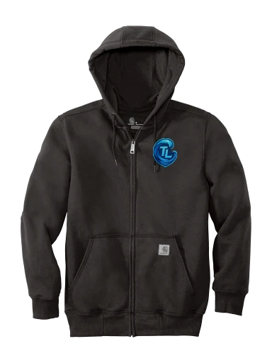 Carhartt Rain Defender Paxton Heavyweight Hooded Zip-Front Sweatshirt preview, front