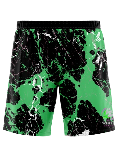 Mens Pocketed Sublimated Shorts preview, front