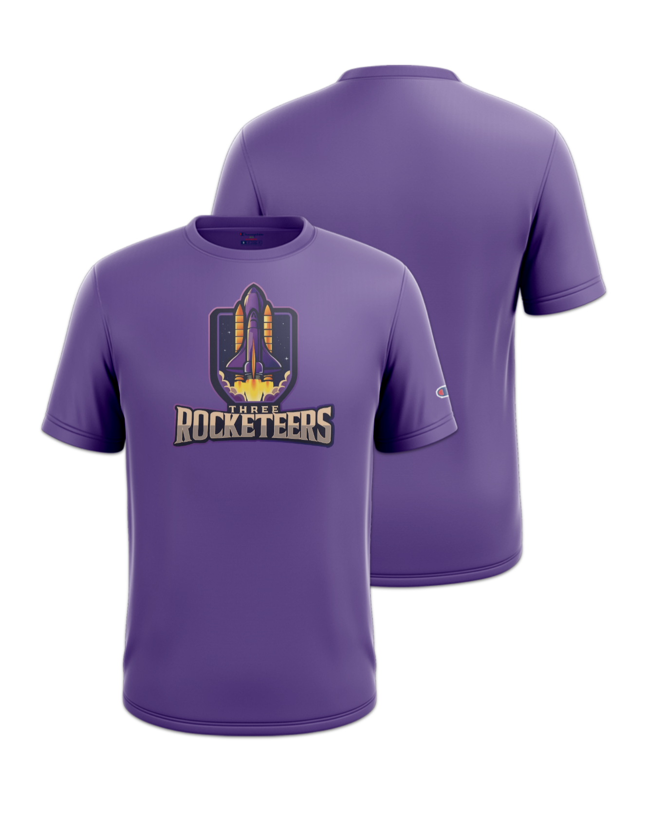 Rendered product preview, stack