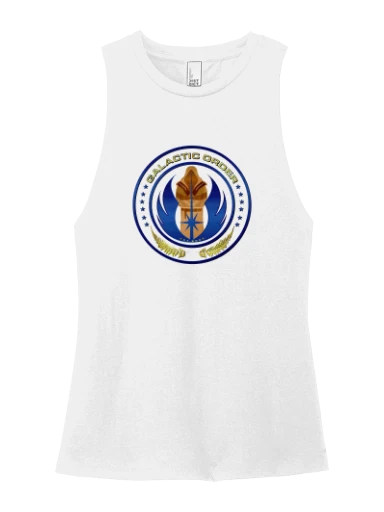 District Women's Perfect Tri Muscle Tank preview, front