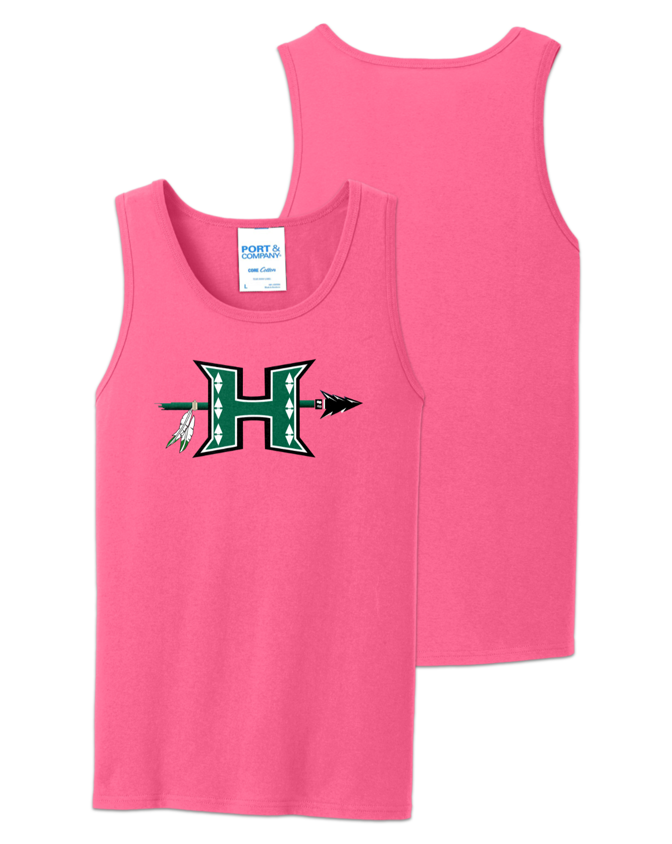 Rendered product preview, stack