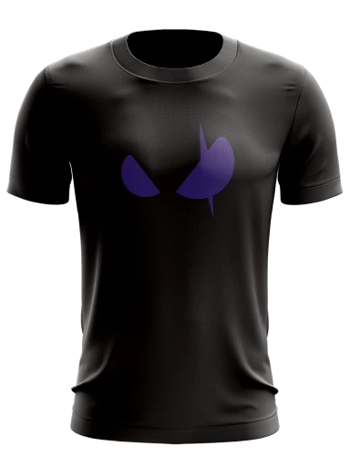 Lights Out Plain Black T preview, front