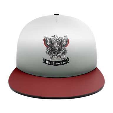 5 Panel Solid Flat Bill Cap preview, front