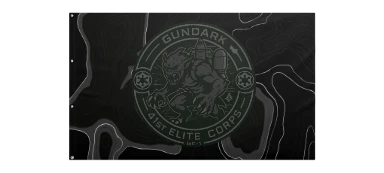 GDR1 Flag w/Grommets - 36"x60" preview, front