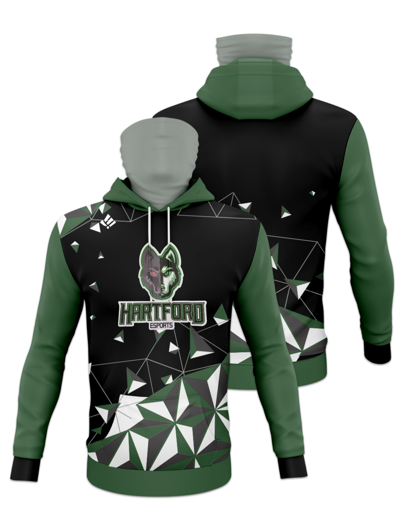 Rendered product preview, stack