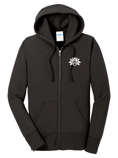 Women's Core Fleece Full-Zip Hooded Sweatshirt preview, front
