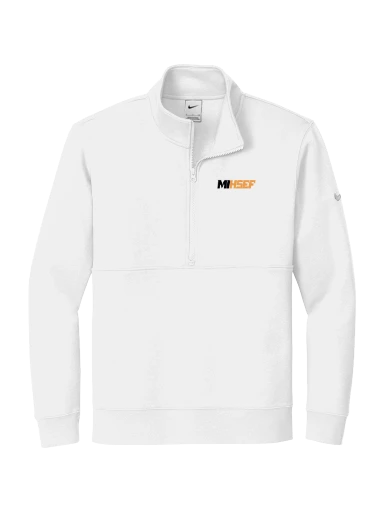 Nike Club Fleece Sleeve Swoosh 1/2-Zip preview, front