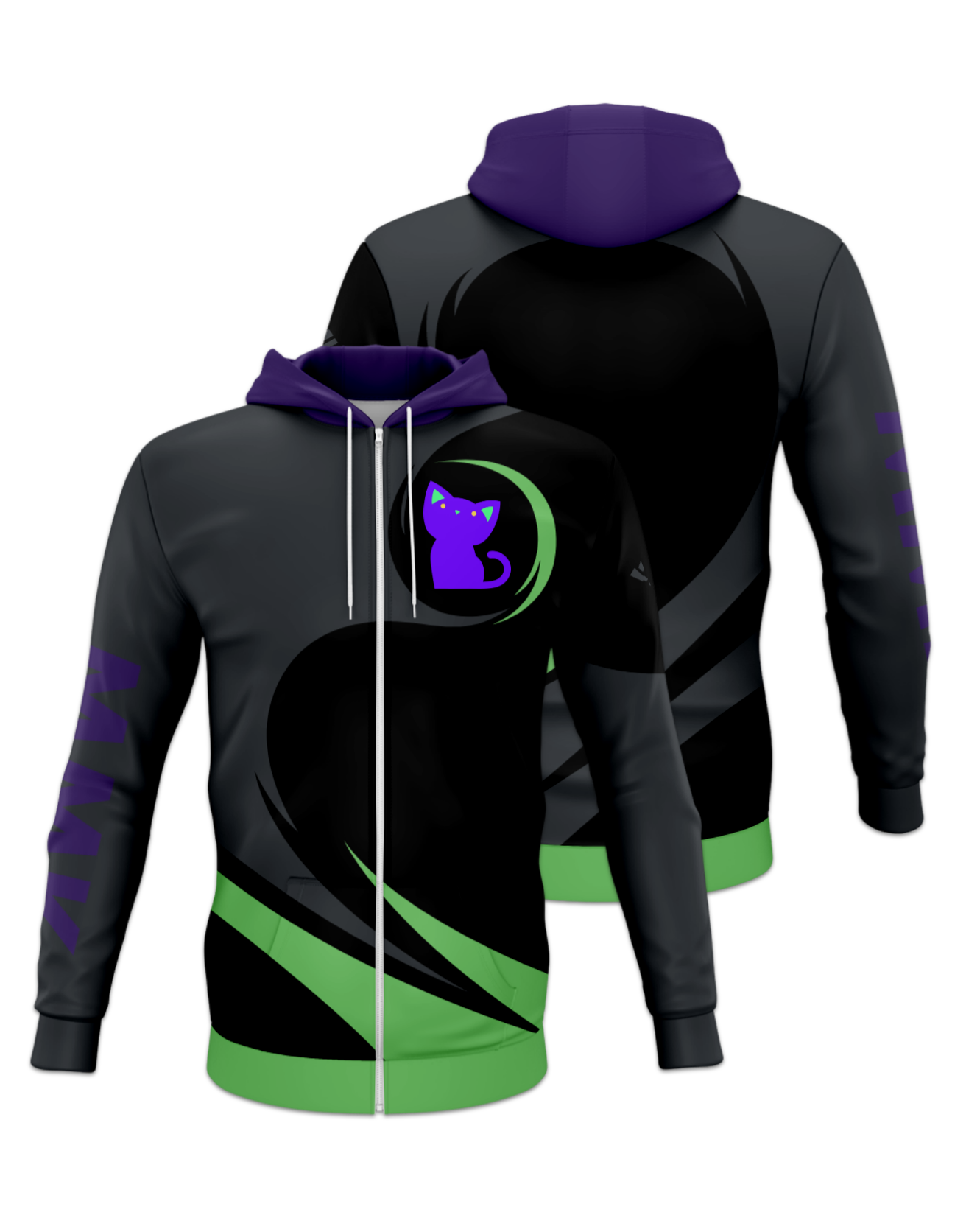 Rendered product preview, stack