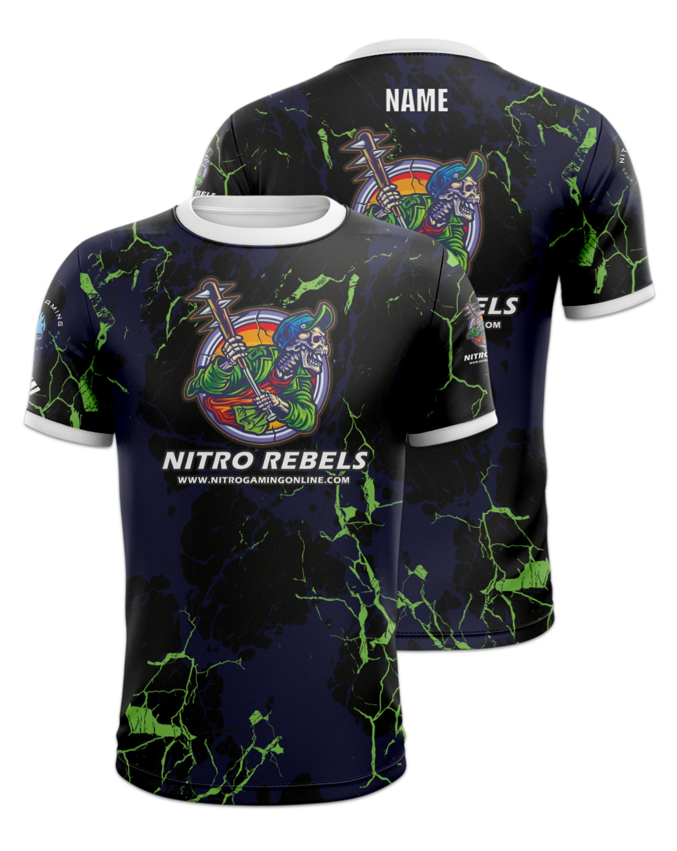 Rendered product preview, stack