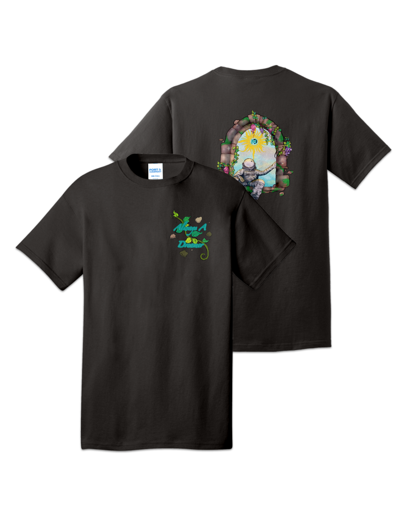 Rendered product preview, stack