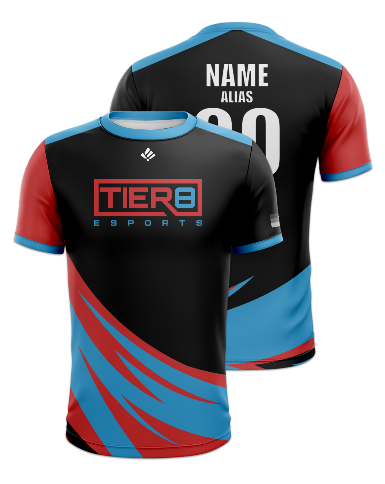 Rendered product preview, stack