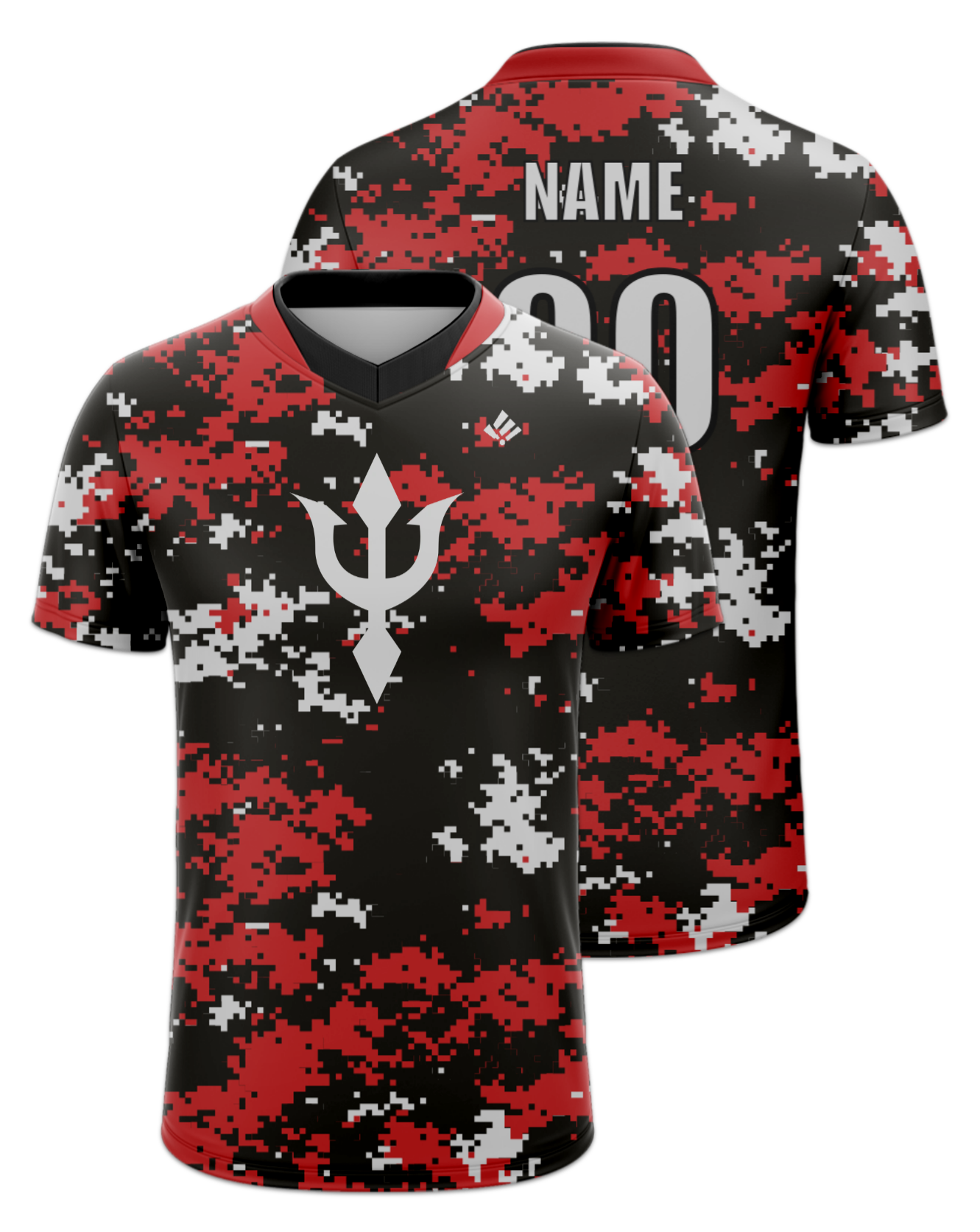 Rendered product preview, stack