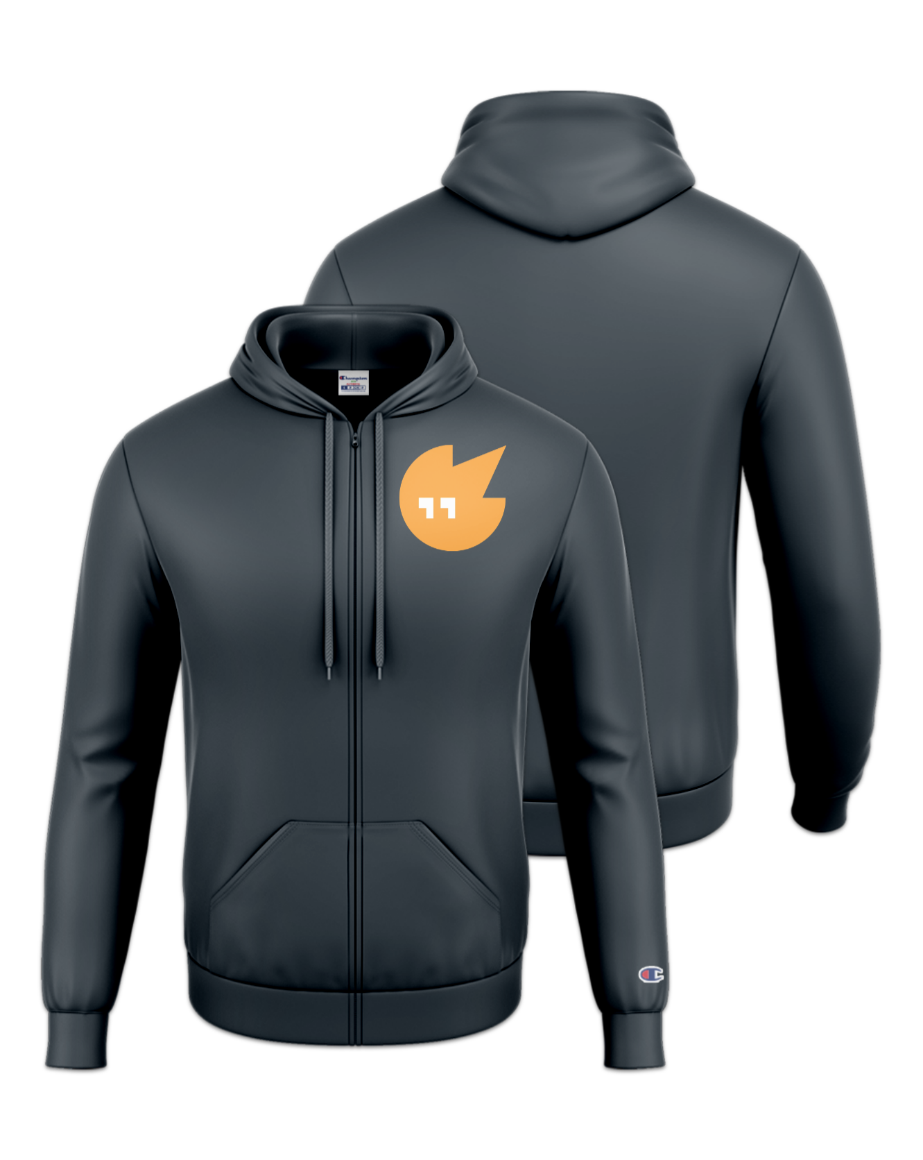 Rendered product preview, stack