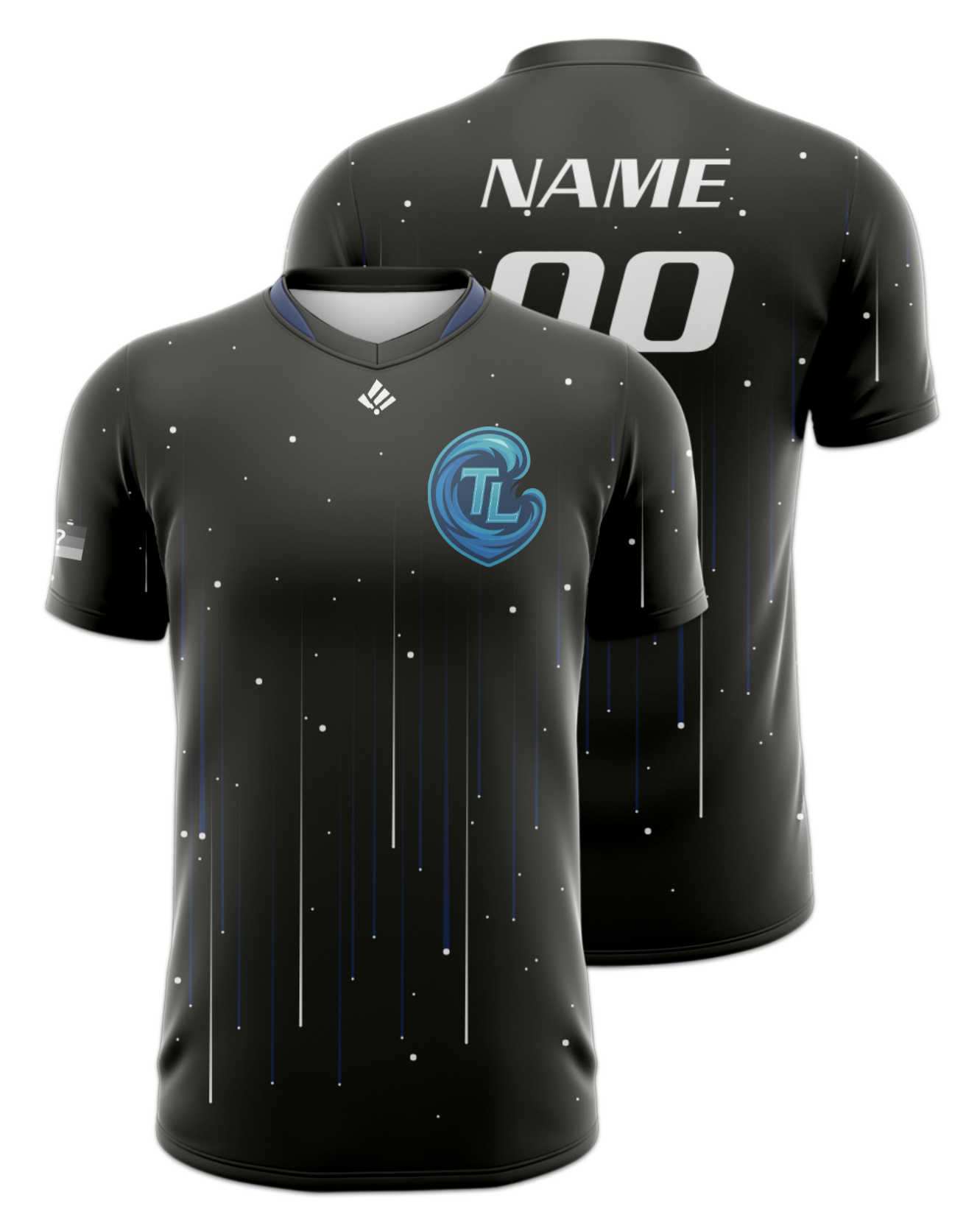 Rendered product preview, stack