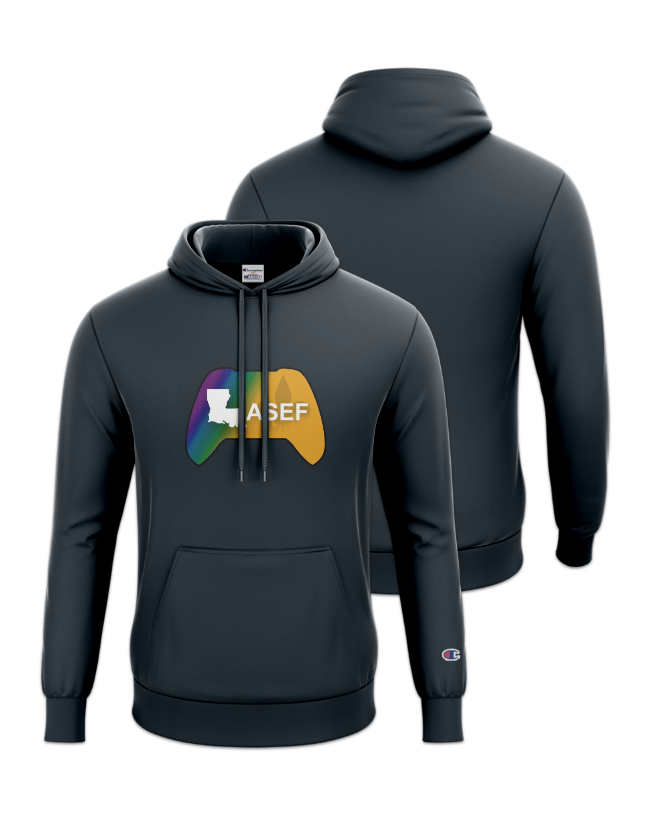 Rendered product preview, stack