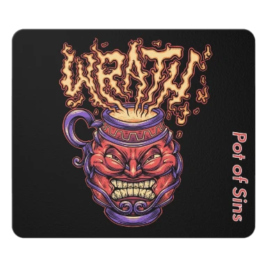 Pot of Wrath Mouse Pad preview, front