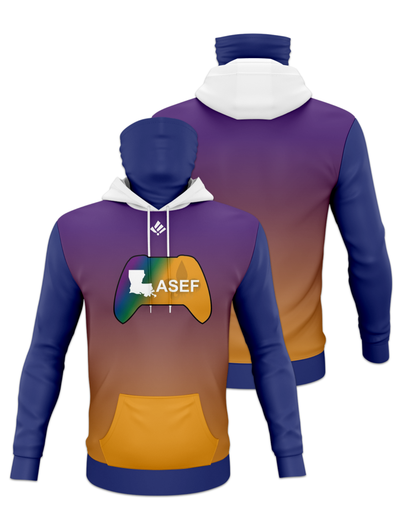 Rendered product preview, stack