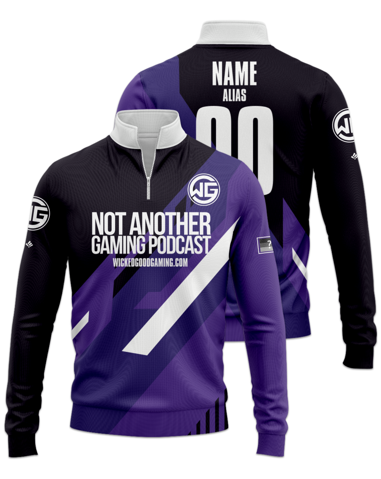 Rendered product preview, stack