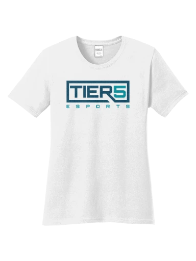 Tier 5 Fundraising Store Women's Core Cotton Tee preview, front