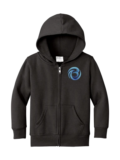 Toddler Full-Zip Hooded Sweatshirt preview, front
