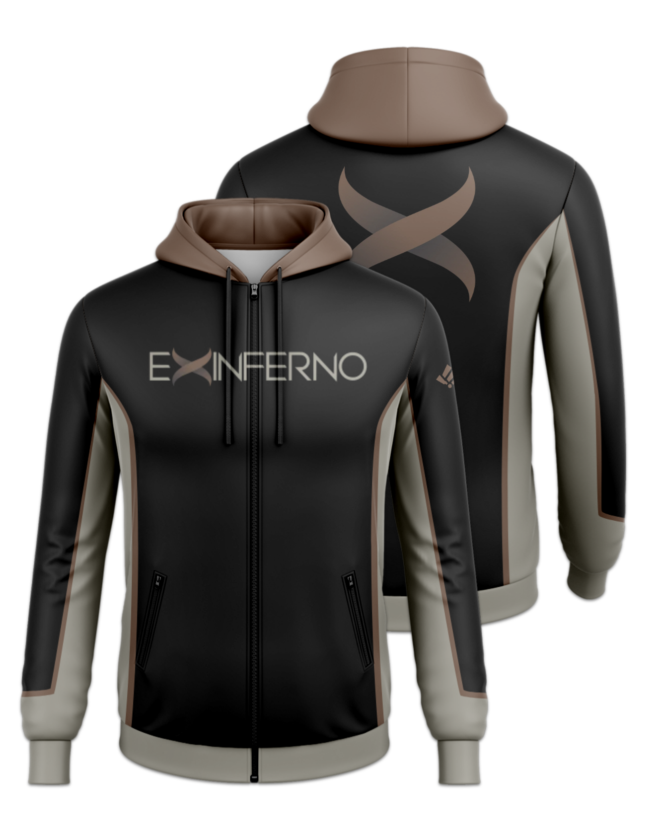 Rendered product preview, stack