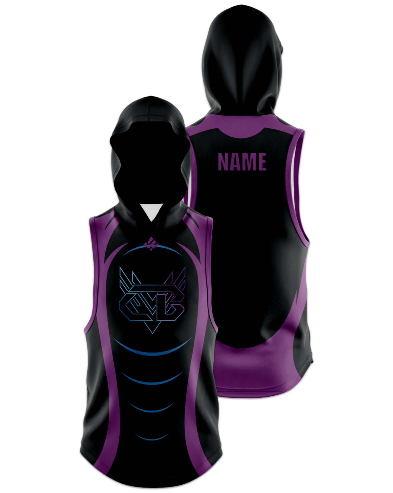 Rendered product preview, stack